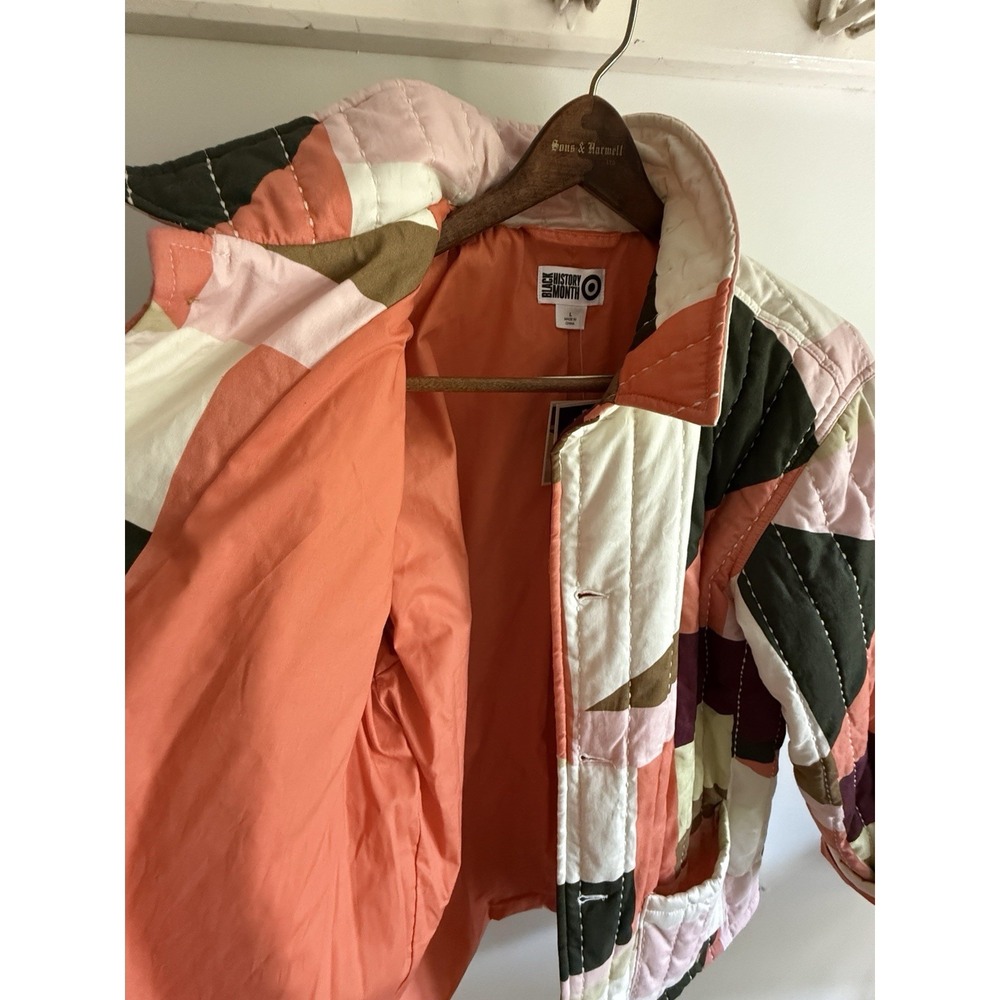 The Quilter's Of Gee's Bend X Target Black History Month Quilted Jacket L NWT - Picture 13 of 16